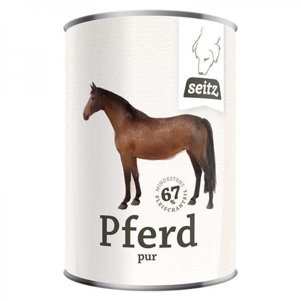 Seitz Hundefutter Pferd Pur 400g